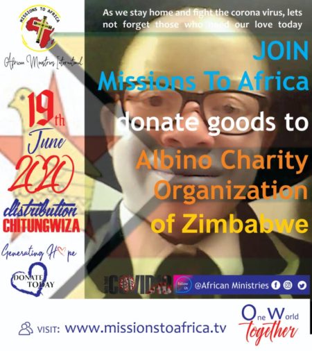 Albino charity of Zimbabwe
